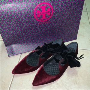 Tory Burch Clara Flats Size 10.5
